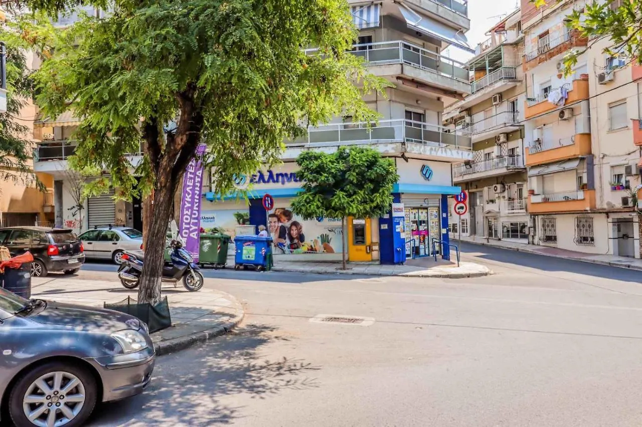 Happy Traveller - Luxury, Free Parking Apartman Szaloniki